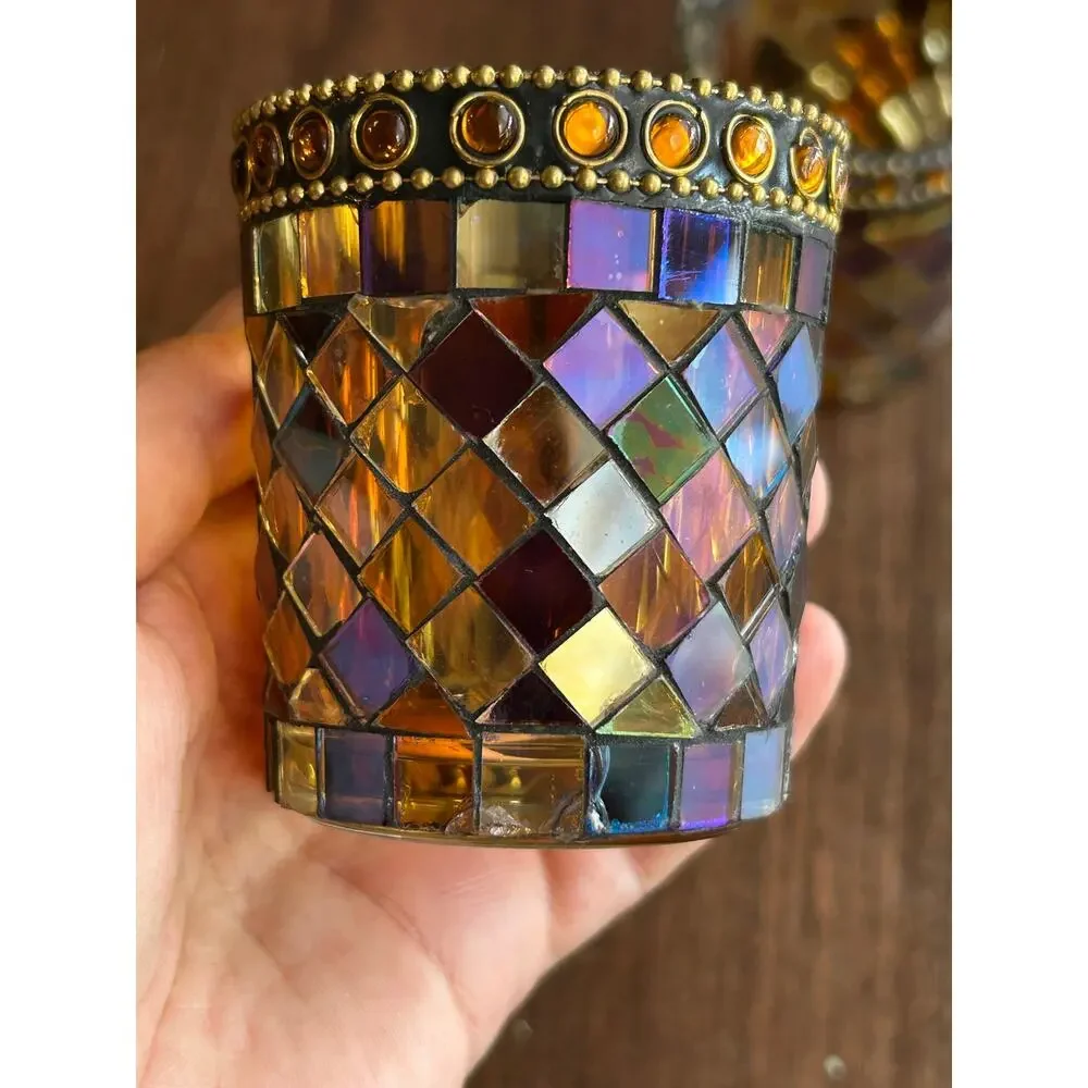 4 PartyLite Global Fusion Multi Votive Centerpiece P9200 Candle
